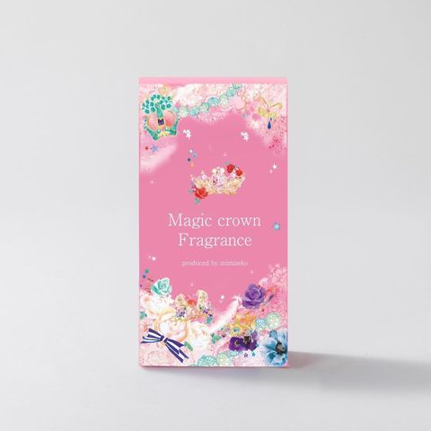 miminekoさん[Magic Crown Fragrance]透明水彩イラスト 香水パッケージ