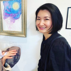 sioux水彩で描く美人画クラス受講生nanaeさん